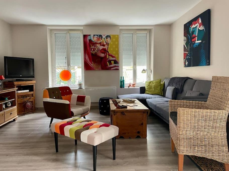 Agreable Maison De Ville A Pacy Sur Eure Exteriér fotografie